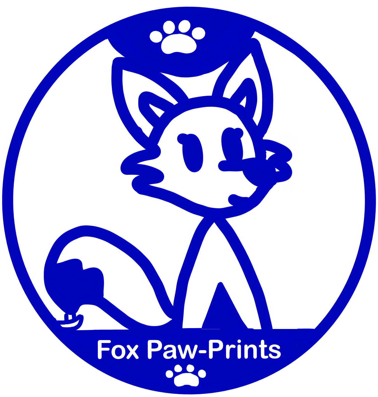 Logo for foxpaw-prints